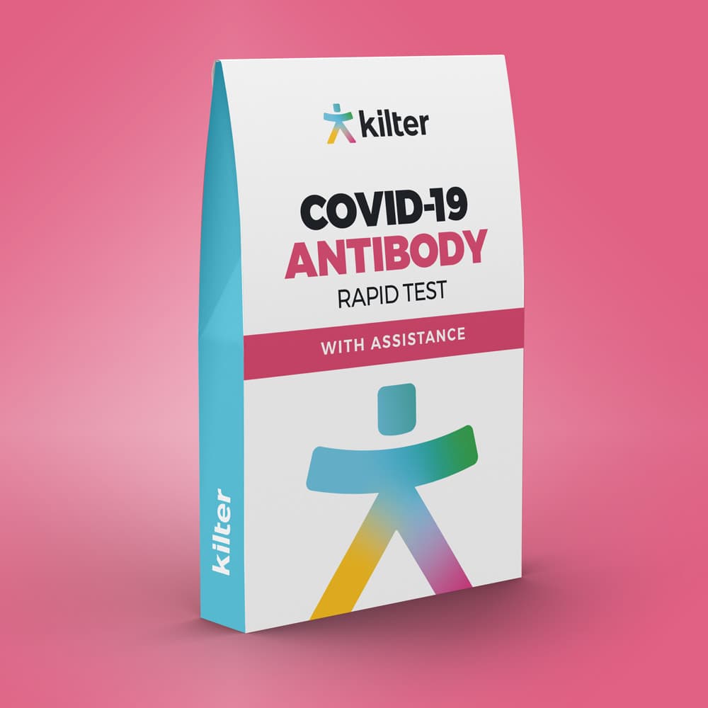 Rapid covid-19 antibody finger test home use
